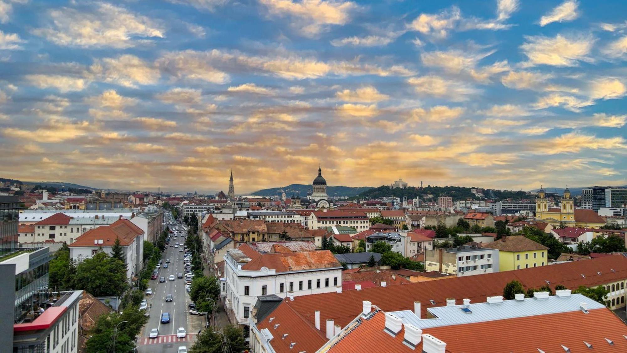 59 Bleu H Lägenhet Cluj-Napoca Exteriör bild